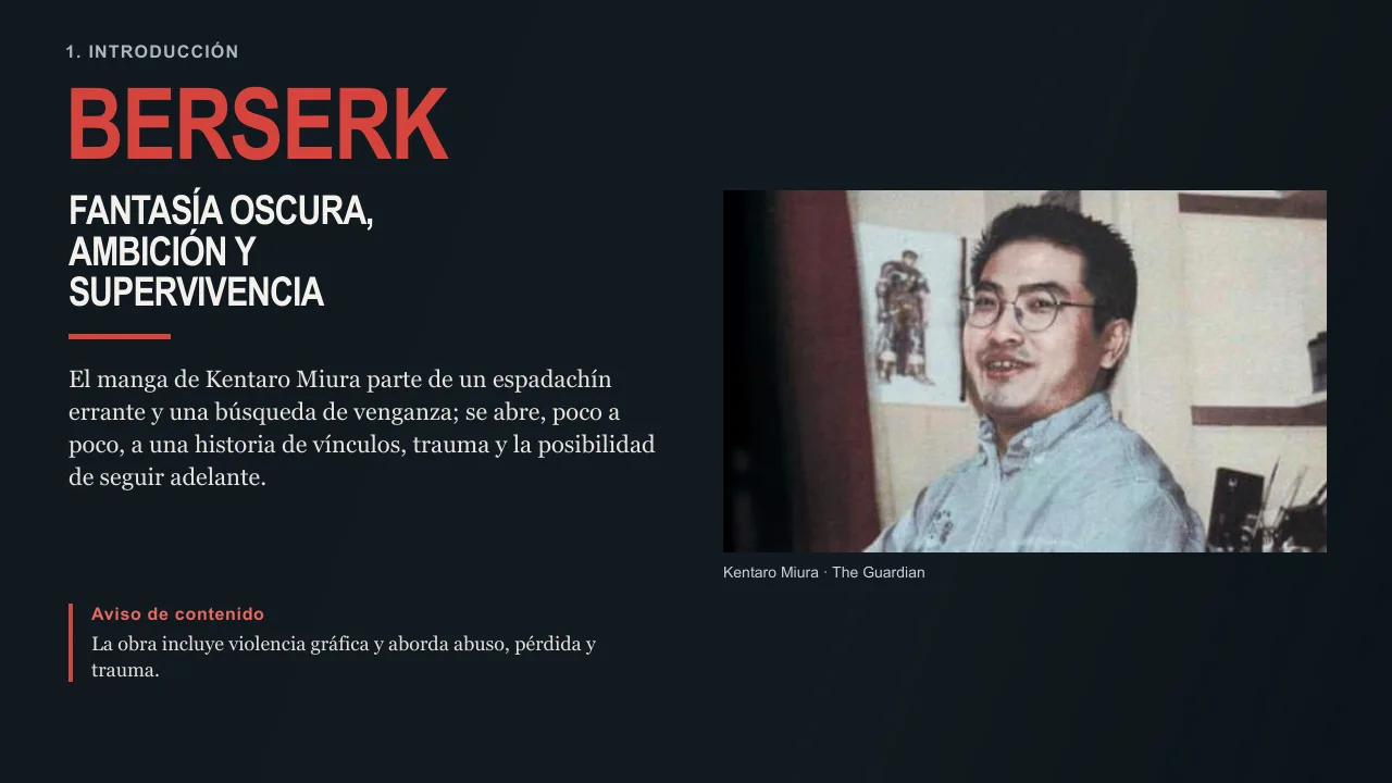 Berserk: diapositiva 1 de 8