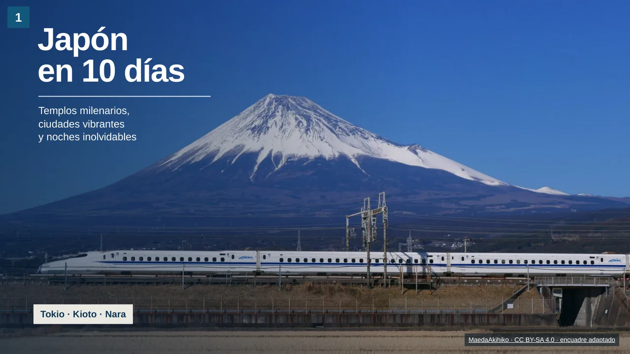 Diez días por Japón: diapositiva 1 de 7